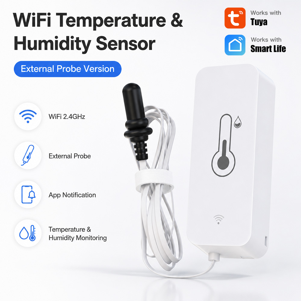Aquarium Plant Original - Tuya WiFi Temperature Humidity Sensor With