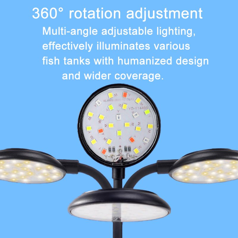 USB Aquarium LED Lamp Fish Tan - Planted Aquarium Pendant Light ulasan dan harga