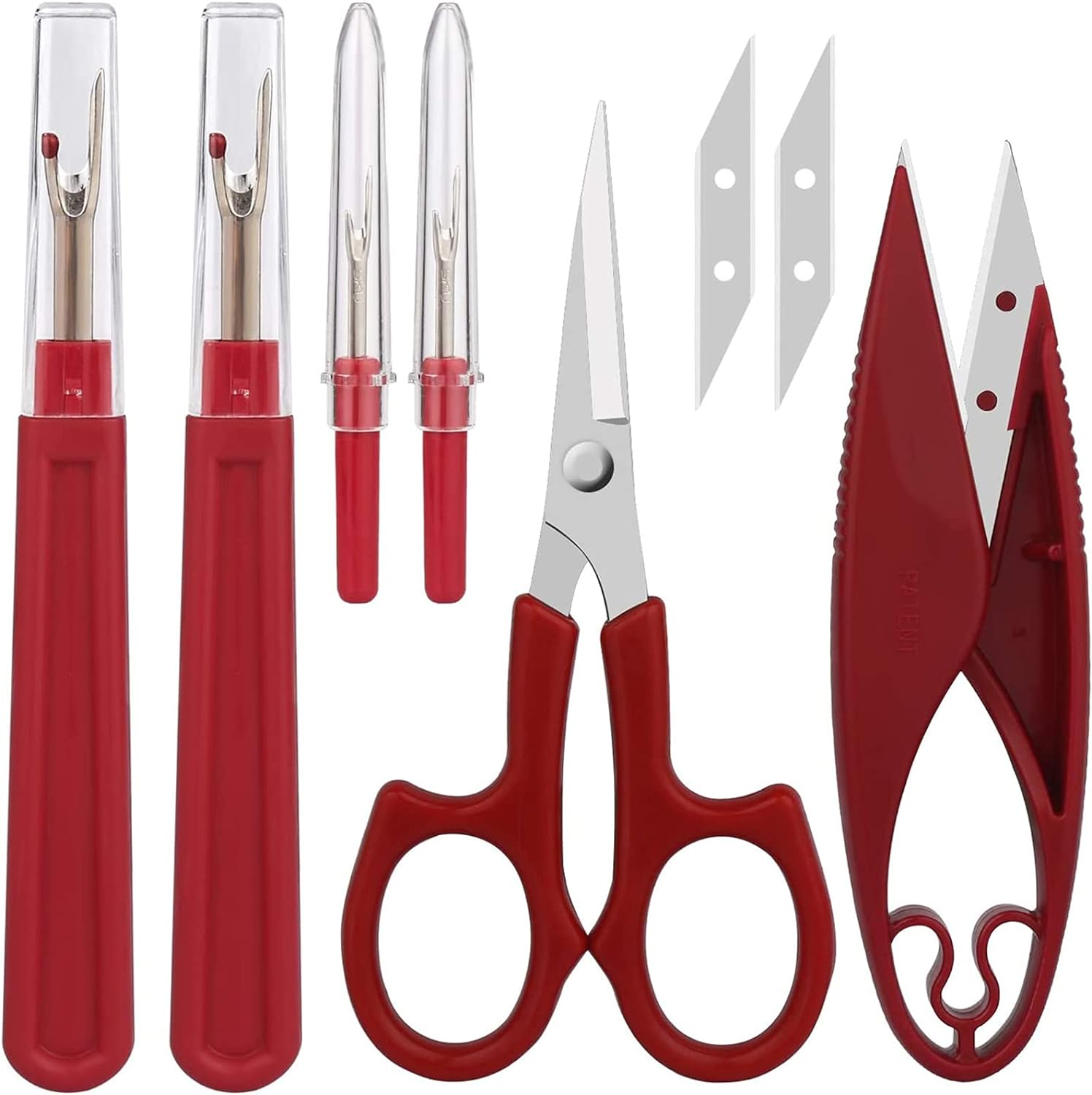 1Set Sewing Seam Ripper Tool H - Trimming Scissor Set ulasan dan harga
