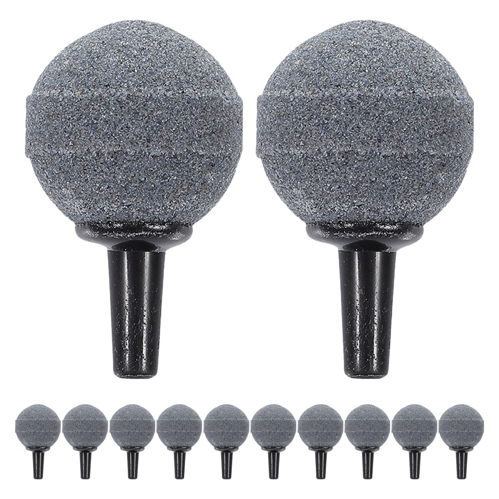 12pcs Aquarium Air Stone Bubbl - Planted Aquarium Care ulasan dan harga