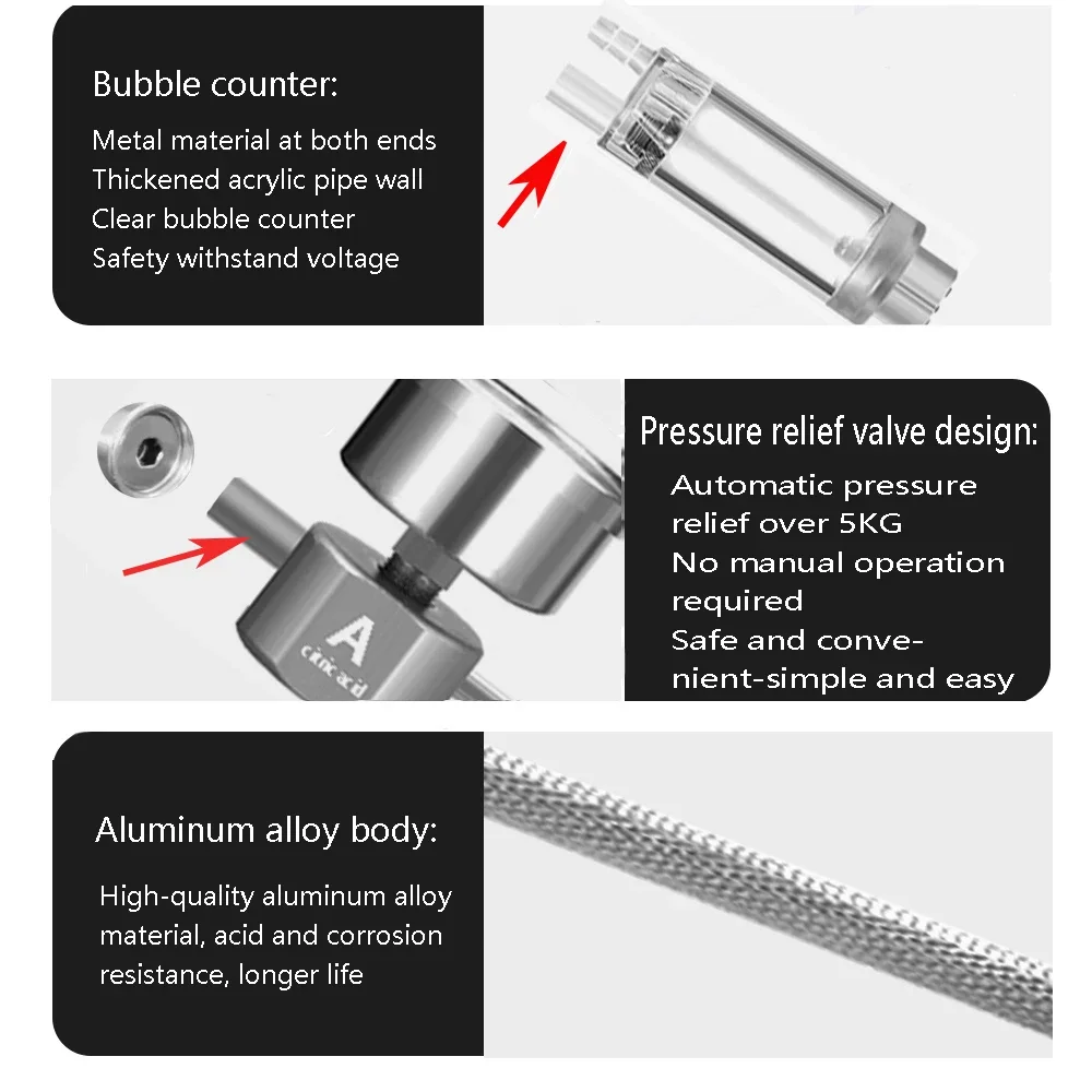 Aquarium DIY CO2 Reactor Gener - Planted Aquarium Equipment ulasan dan harga