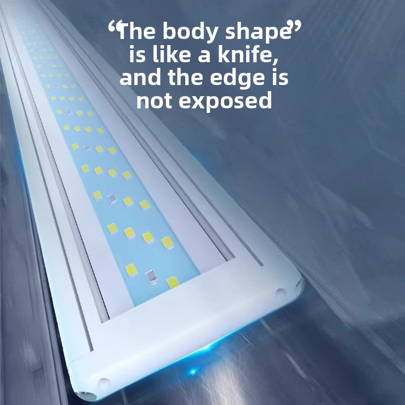 Full Spectrum LED Aquarium Lig - Aquarium Planted Background ulasan dan harga