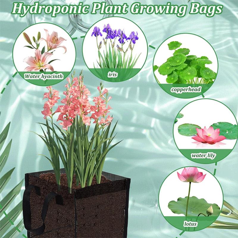 4 Pcs Black Mesh Pond Planting - Aquarium Plant Original ulasan dan harga