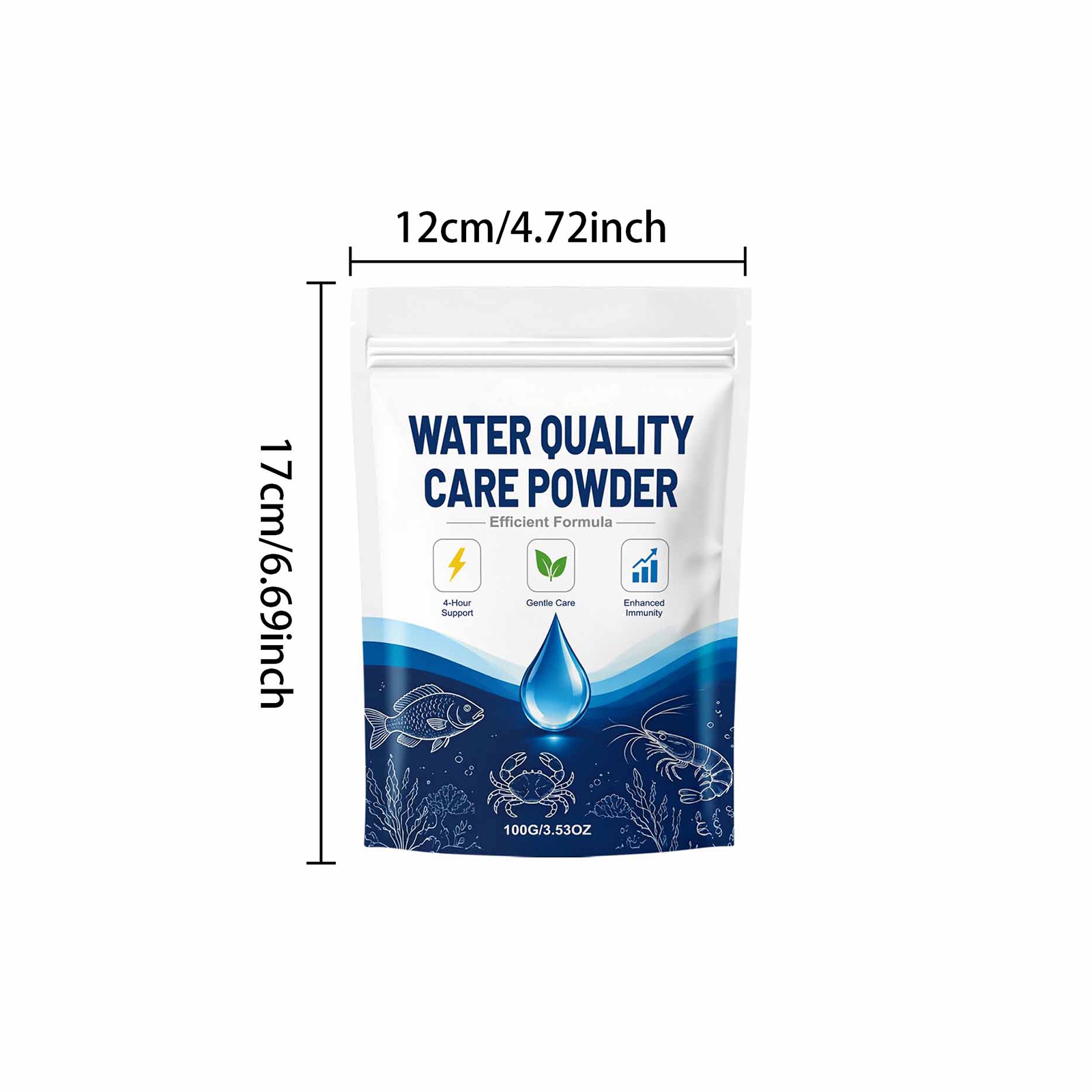 1/2/3/5PCS Aquarium Water Clar - Planted Aquarium Care ulasan dan harga