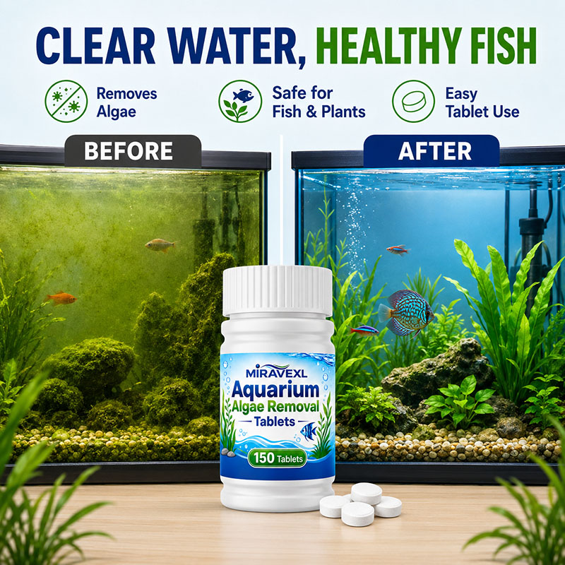 MIRAVEXL 150 Aquarium Algae Re - Planted Aquarium Equipment ulasan dan harga