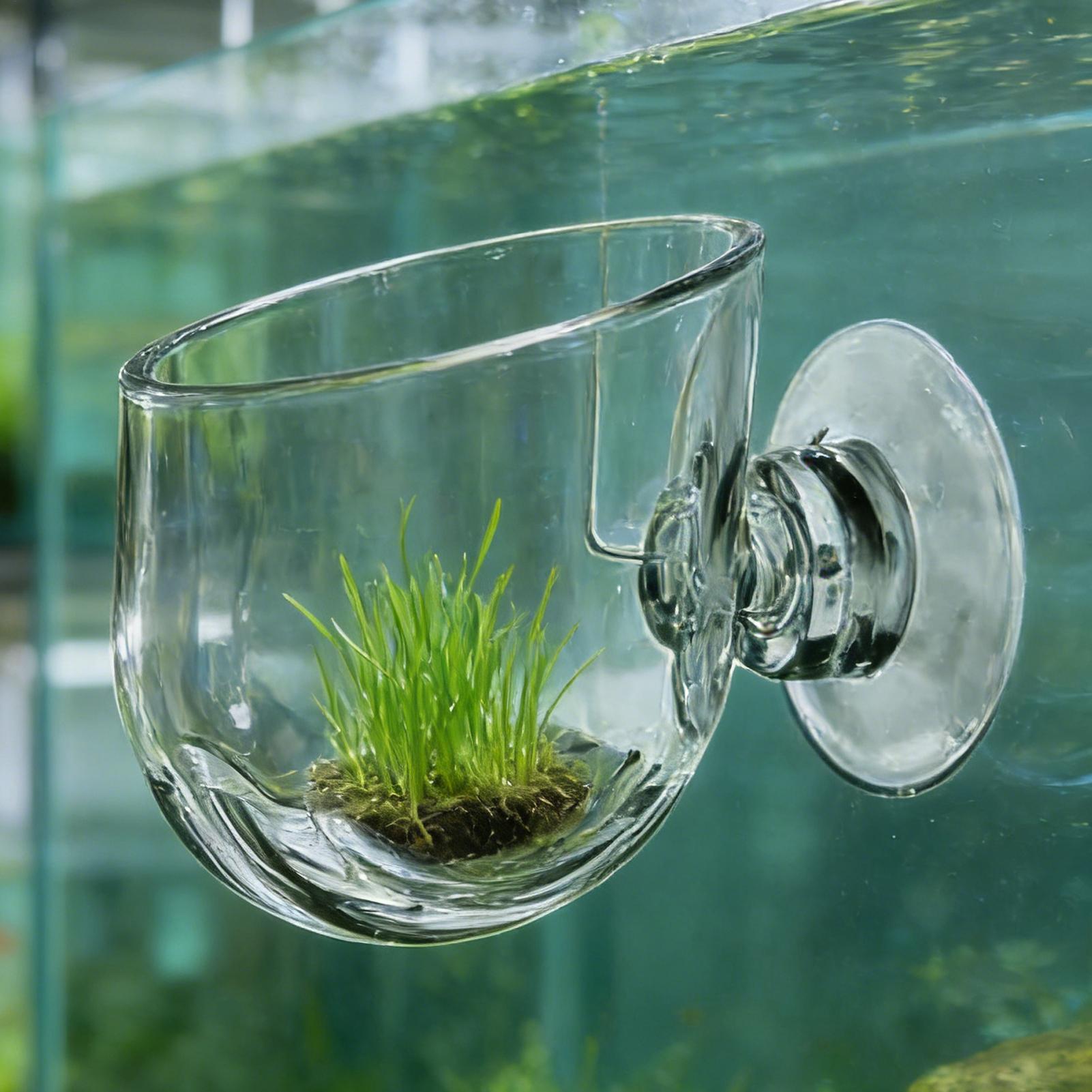 Acrylic Aquarium Plant Holder  - Aquarium Planted Background ulasan dan harga